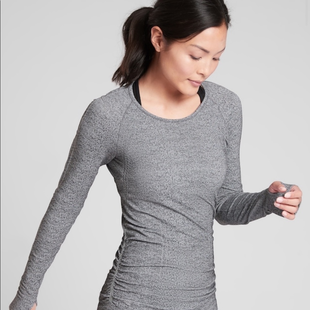 Athleta Speedlight Heather Top